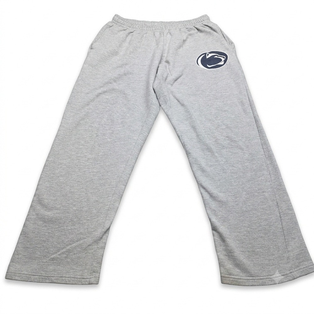 Penn State Nittany Lions Sweatpants Mens Medium Grey Gildan Ultra Blend NCAA